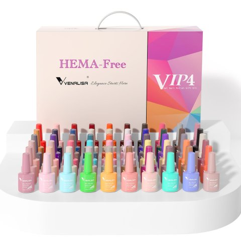 Venalisa Set VIP4 Gel Polish Kit | 60 Colors