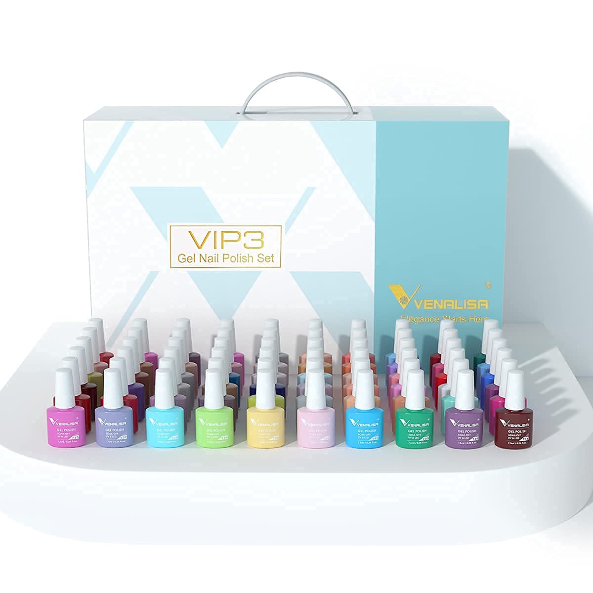 Venalisa VIP3 Gel Polish Kit | 60 Colors