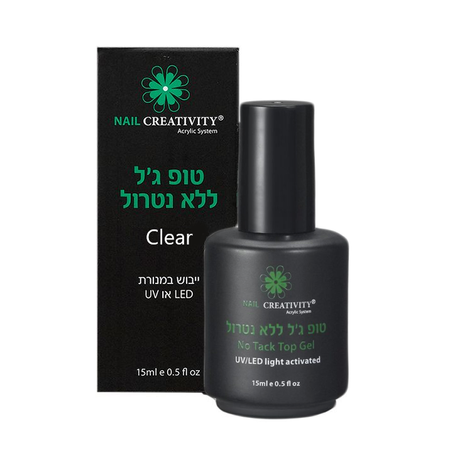 נייל קריאטיביטי טופ ג’ל ללא נטרול 15 מ"ל