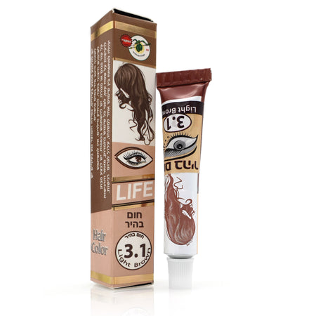 Life – צבע קבוע לריסים ולגבות | חום בהיר