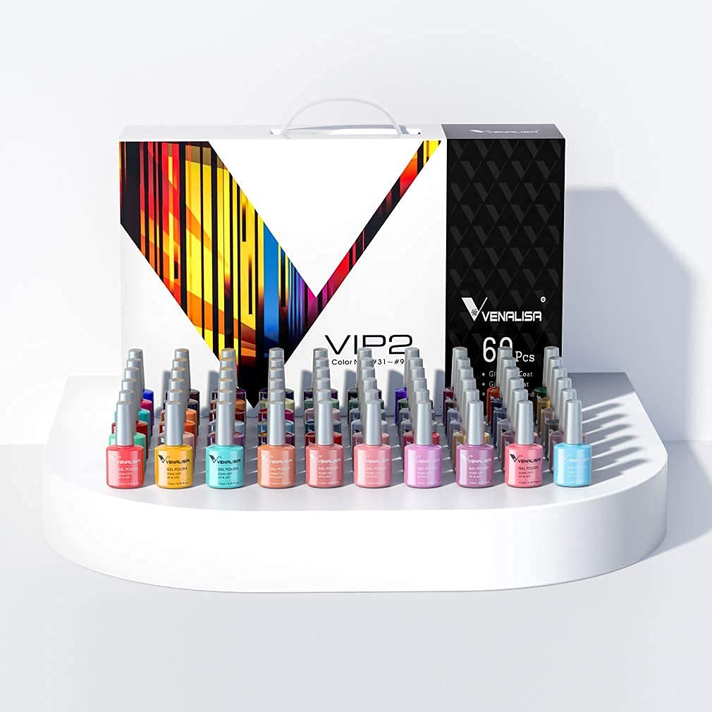 Venalisa VIP2 Gel Polish Kit | 60 Colors