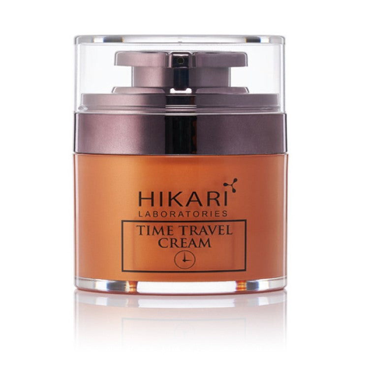 TIME TRAVEL CREAM קרם רב עוצמה להחייאת העור ולטיפול בקמטים ורפיון 50 מל