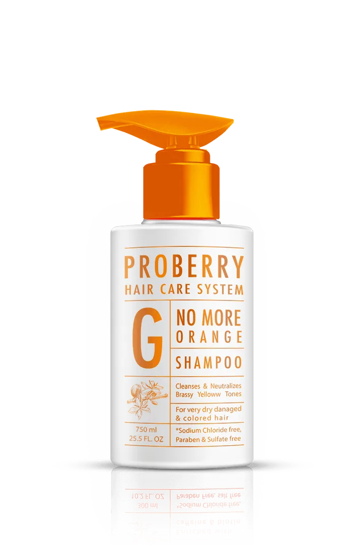 Proberry שמפו לשיער לשטיפה מושלמת ולנטרול הגוון הכתום 750 מ"ל