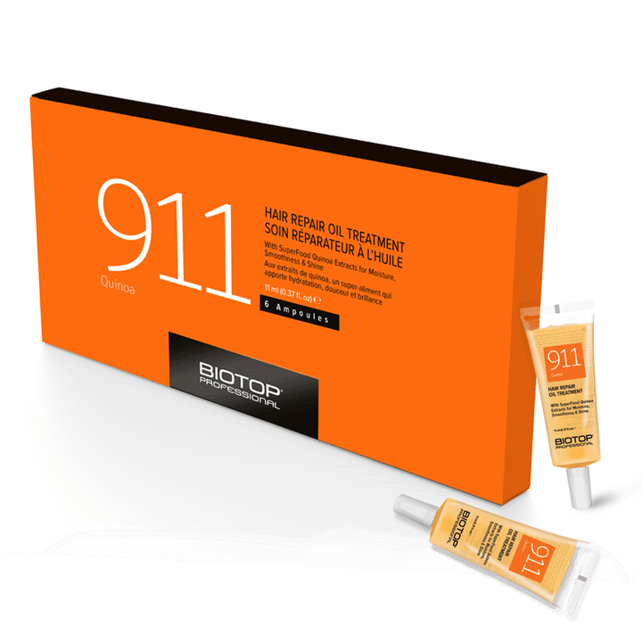 Biotop 911 אמפולות לשיקום השיער 6 יח