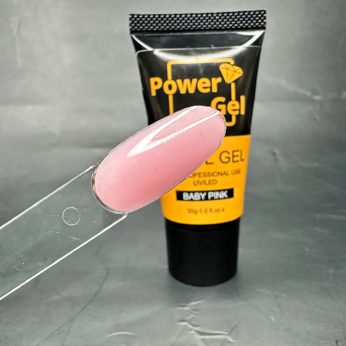 אקריג'ל צבע ורוד בייבי 60 גרם - Power Gel