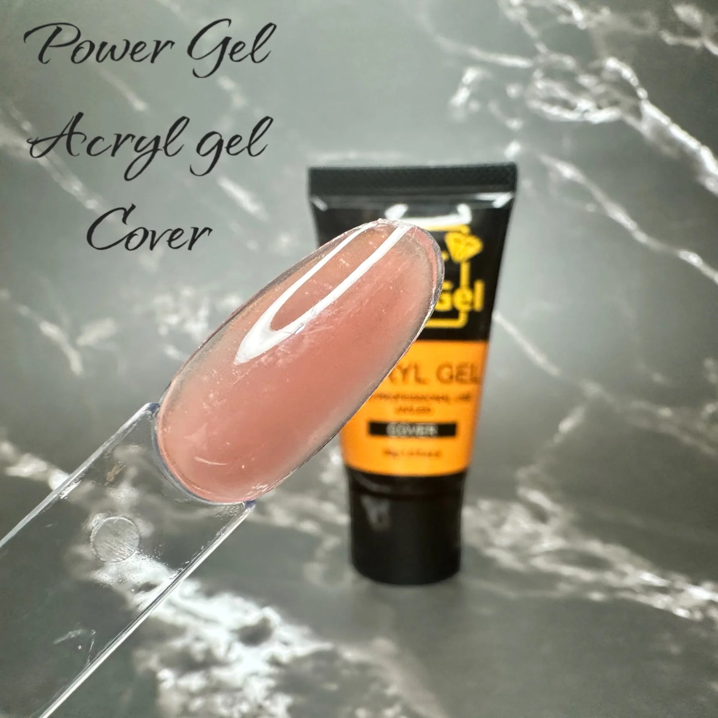 אקריג'ל צבע כיסוי 60 גרם - Power Gel