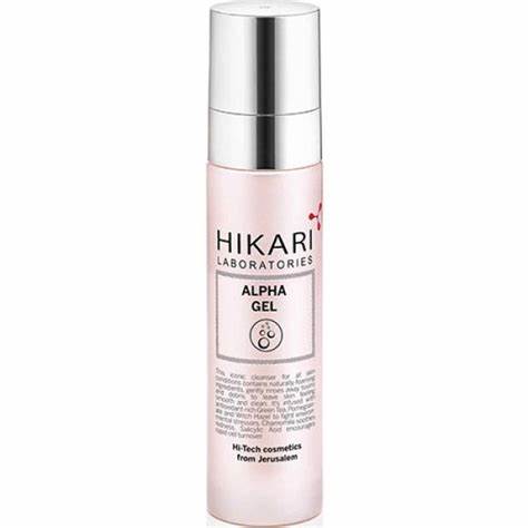 ALPHA GEL ג'ל ניקוי מרענן מעקב הזדקנות ומחדש את מרקם העור 120 מל
