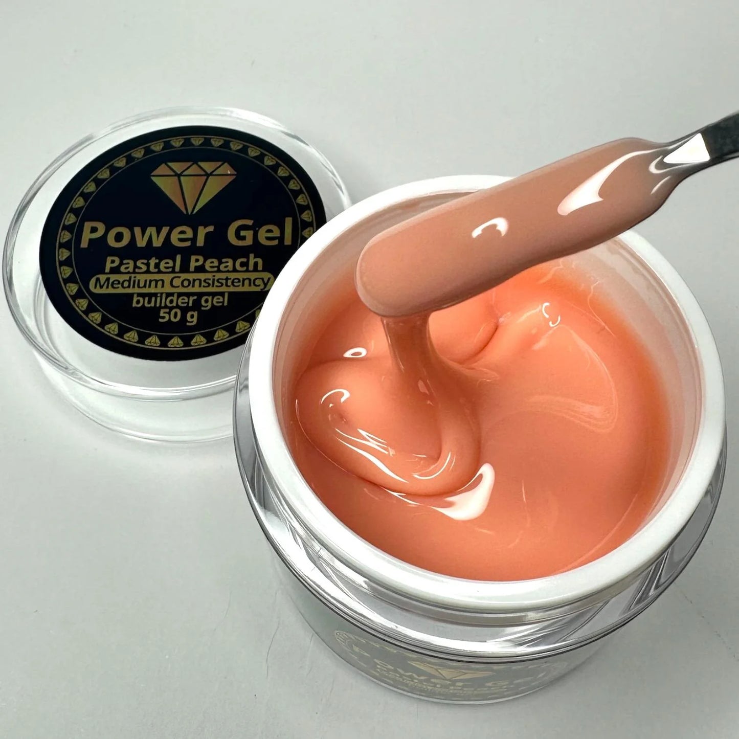 ג'ל בניה Pastel Peach - בסמיכות בינונית Power Gel
