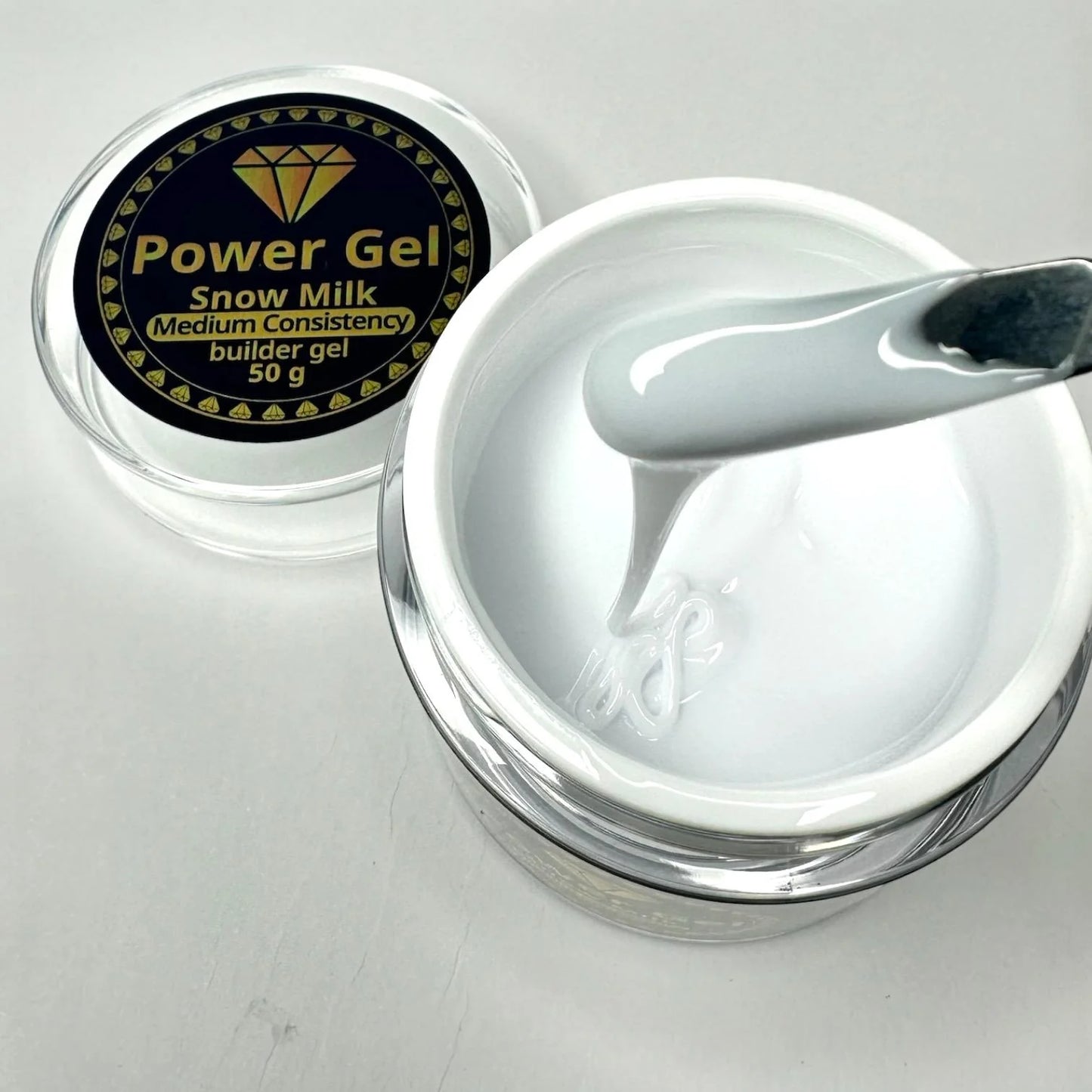 ג'ל בניה שלג חלבי - בסמיכות בינונית Power Gel