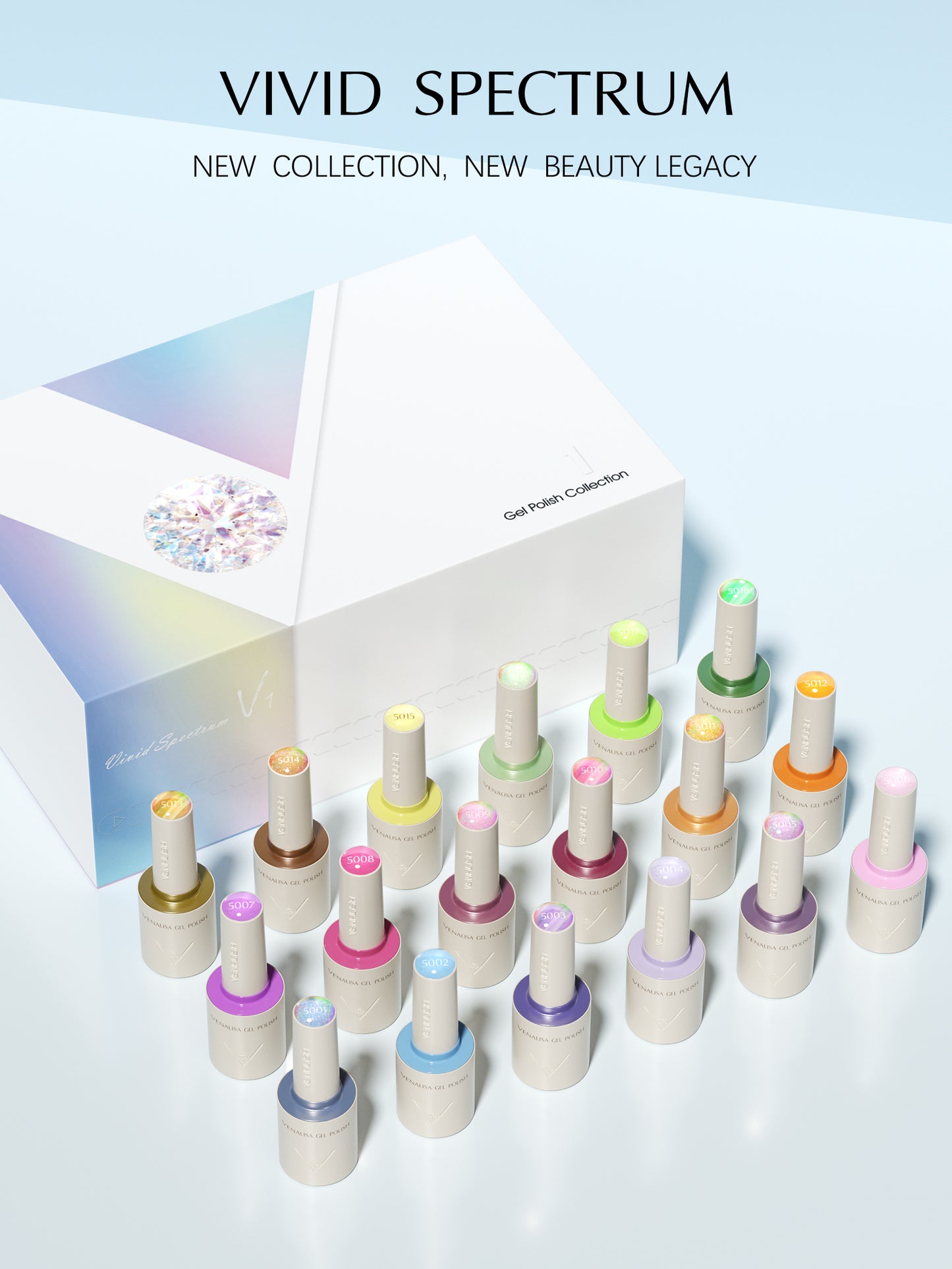 VENALISA 10ml | 18 Colors Gift Set | VIVID SPECTRUM