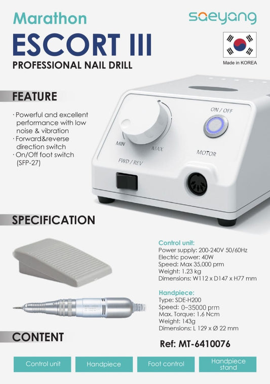 מכונת שיוף  - MARATHON EXCORT III