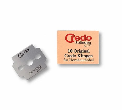 סכיני פדיקור גרדו CREDO - מארז 10 יחידות