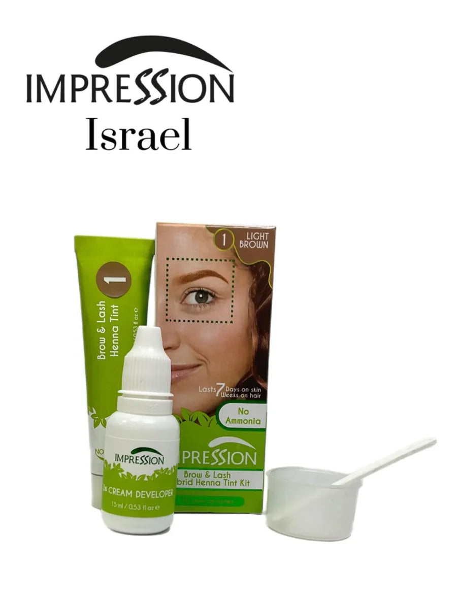 צבע חינה לגבות | פורמולה טבעית ללא אמוניה