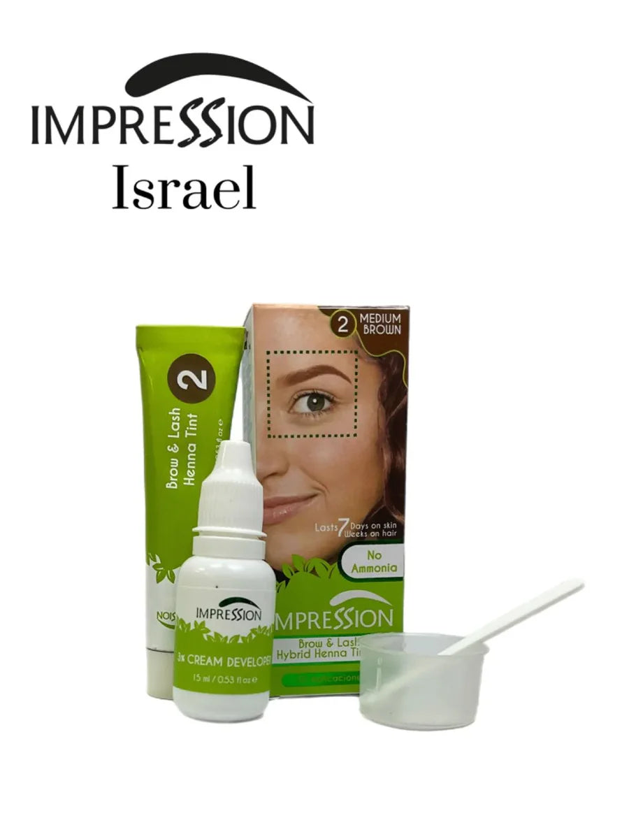 צבע חינה לגבות | פורמולה טבעית ללא אמוניה