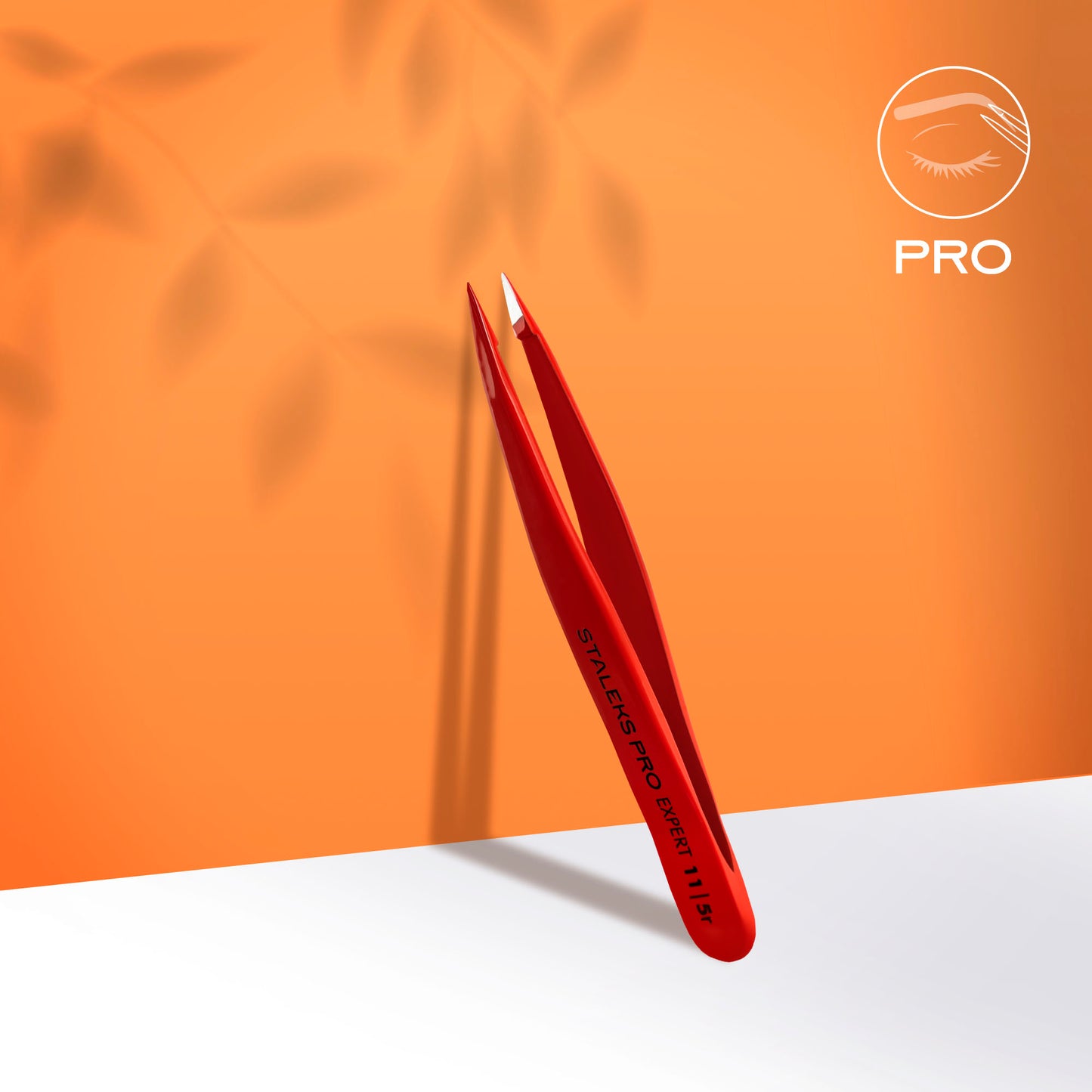 פינצטה אדומה לעיצוב גבות – EXPERT 11 TYPE 5r (נקודתית)