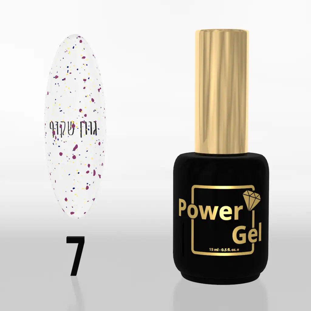 Power Gel לק ג'ל פאוור ג'ל 007
