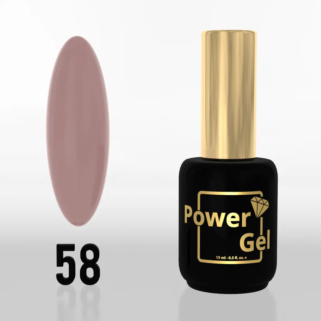 Power Gel לק ג'ל פאוור ג'ל 058