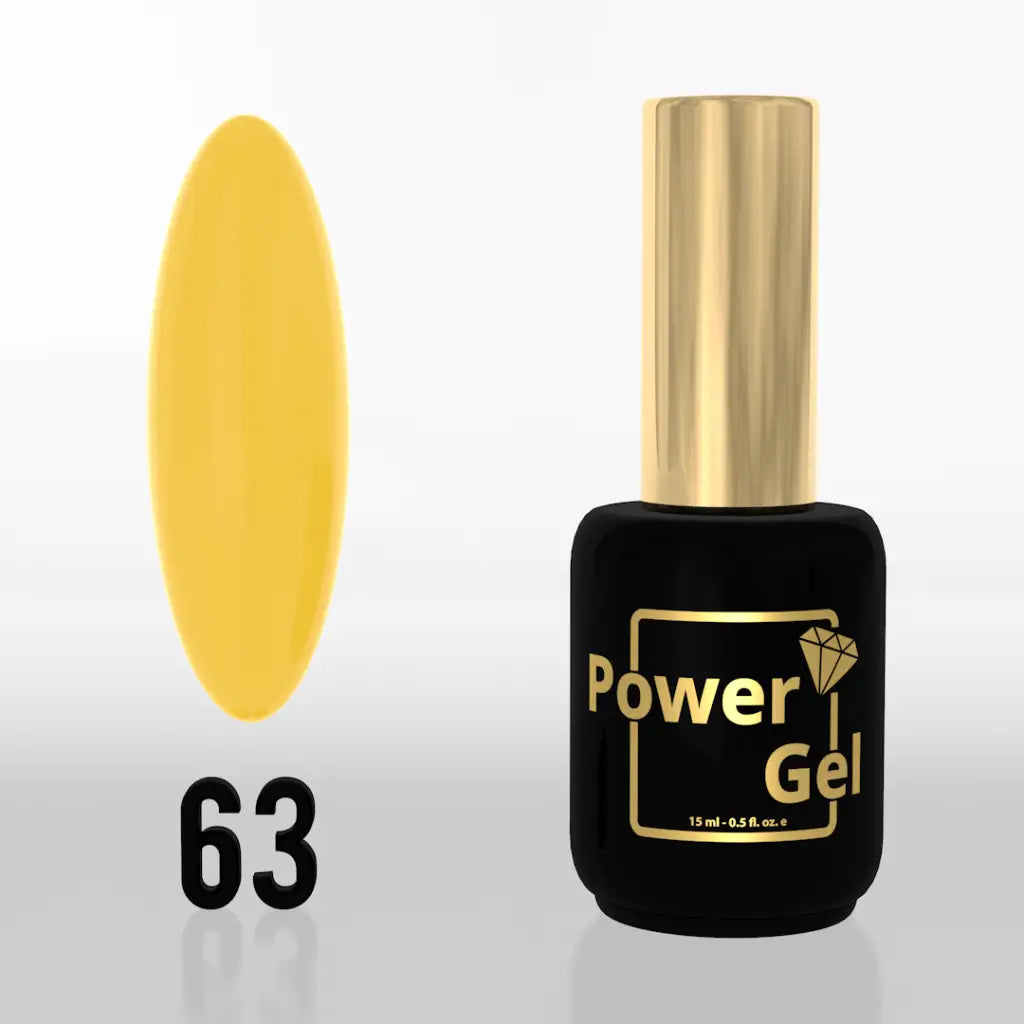 Power Gel לק ג'ל פאוור ג'ל 063