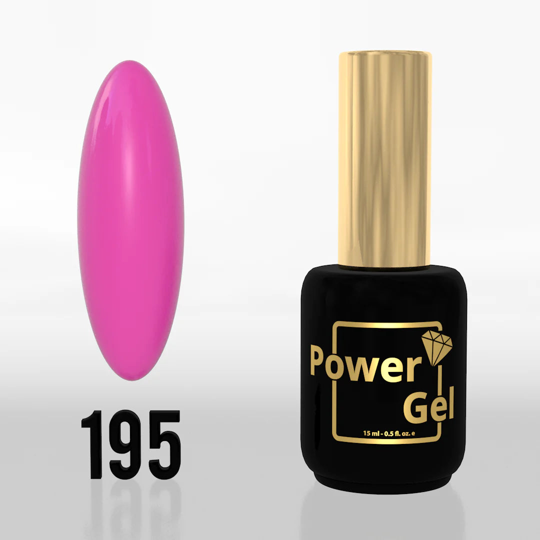 Power Gel לק ג'ל פאוור ג'ל 195