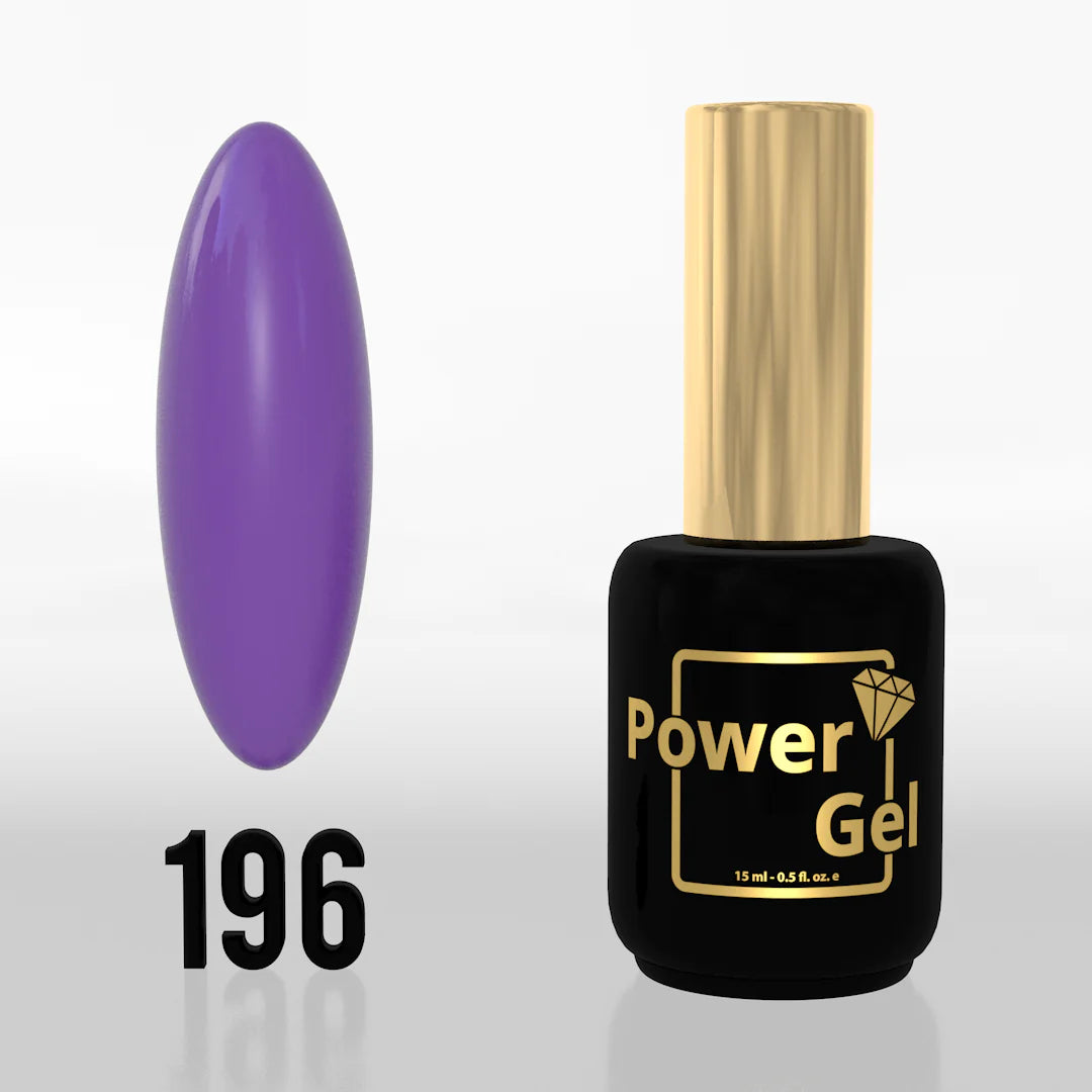 Power Gel לק ג'ל פאוור ג'ל 196
