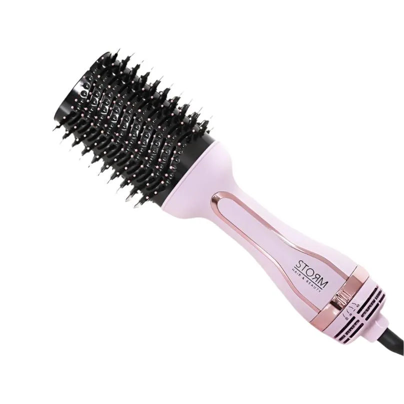 Storm מברשת פן חשמלית אינפרא אדום 2 אינטש ורוד