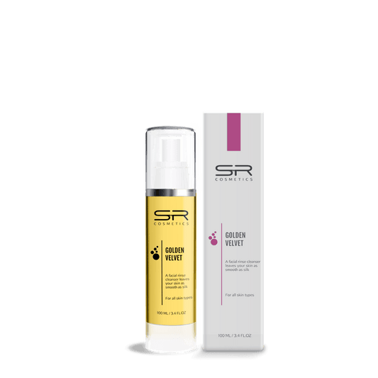 SR Cosmetics תרחיץ קטיפת זהב 100 מ"ל