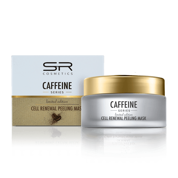 SR Cosmetics סדרת הקפאין מסכת פילינג קפה 100 מ"ל