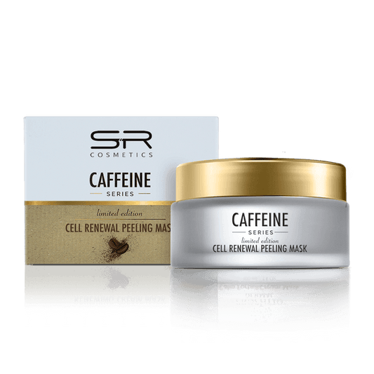 SR Cosmetics סדרת הקפאין מסכת פילינג קפה 100 מ"ל