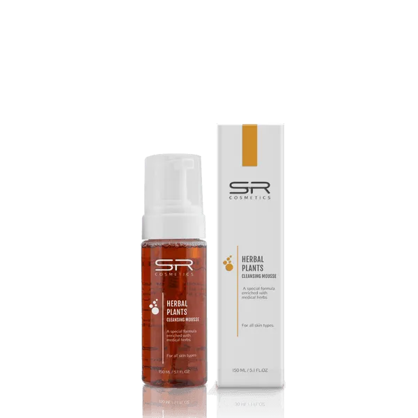 SR Cosmetics מוס פנים צמחי מרפא 150 מ"ל