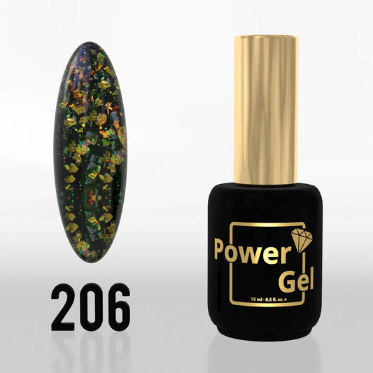 Power Gel לק ג'ל פאוור ג'ל 206