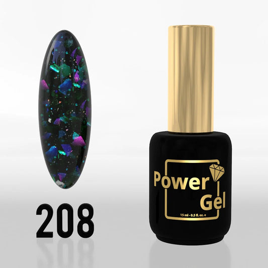 Power Gel לק ג'ל פאוור ג'ל 208