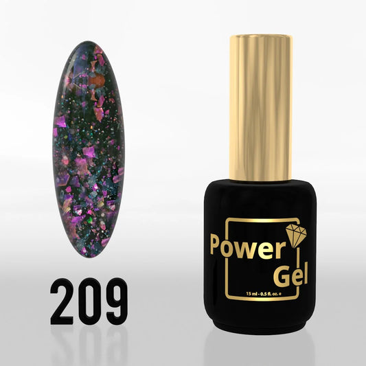 Power Gel לק ג'ל פאוור ג'ל 209