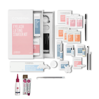 ערכת הרמת ריסים וגבות + קורס מקצועי מבית COMBINAL