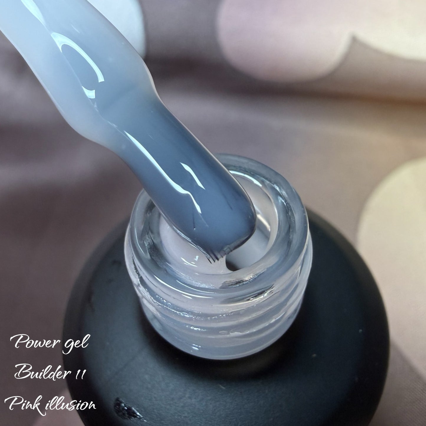 בילדר בבקבוק 11 – Pink Illusion | Power Gel