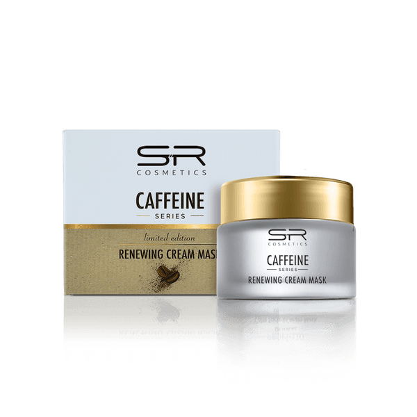 SR Cosmetics סדרת הקפאין מסכת קרם קפה-אנטי אייג'ינג 50 מ"ל