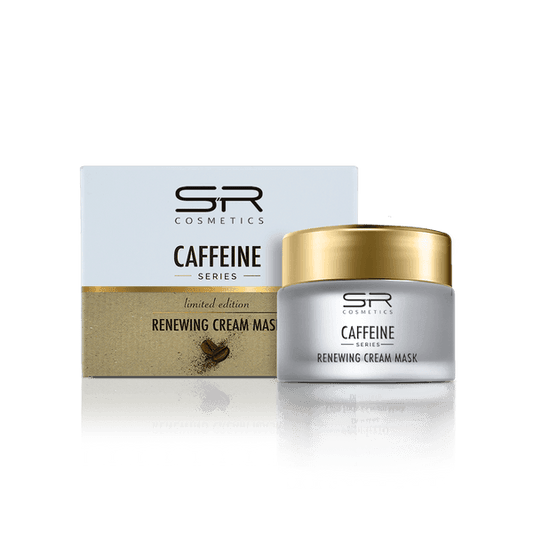 SR Cosmetics סדרת הקפאין מסכת קרם קפה-אנטי אייג'ינג 50 מ"ל
