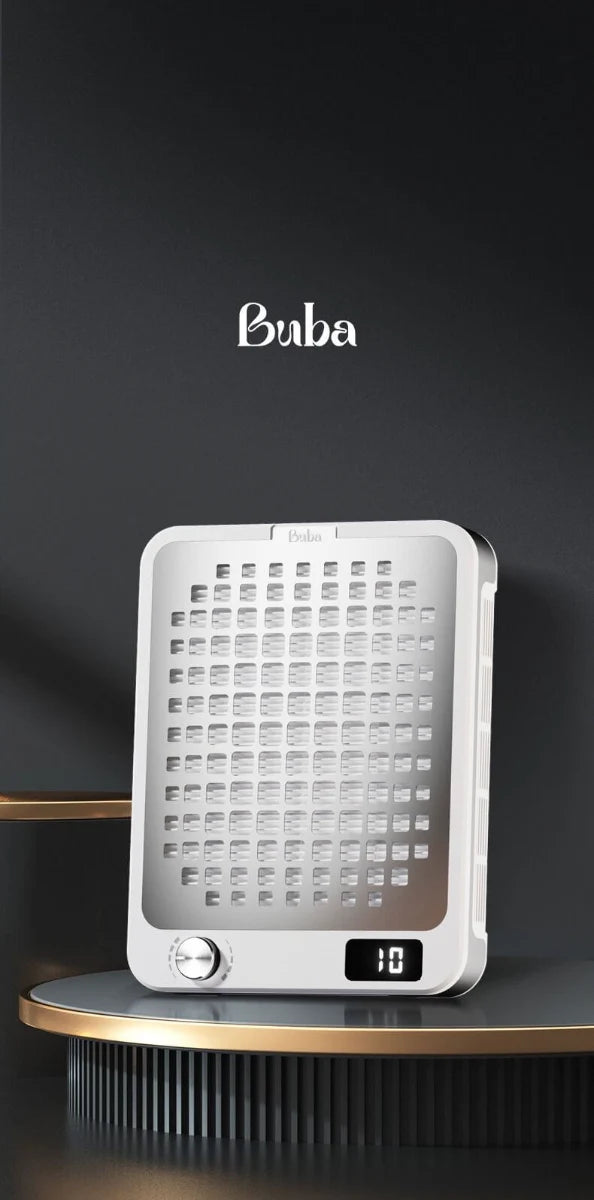 שואב אבק שולחני לפדיקור ומניקור BUBA | מנוע טורבו שקט ועוצמתי