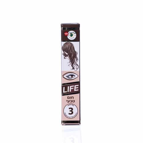 Life – צבע לגבות בגוון חום טבעי