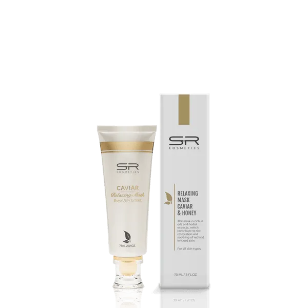 SR Cosmetics מסכת הרגעה קוויאר ודבש 75 מ"ל