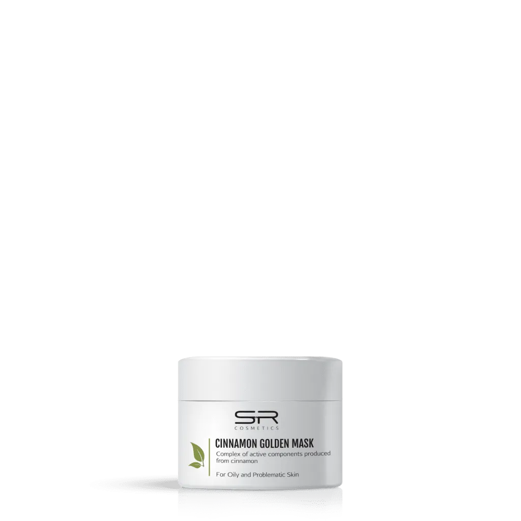 SR Cosmetics מסכת זהב וקינמון-לטיפול בעור האקנתי\בעייתי 250 מ"ל