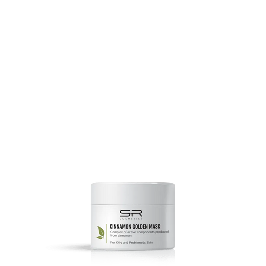 SR Cosmetics מסכת זהב וקינמון-לטיפול בעור האקנתי\בעייתי 250 מ"ל