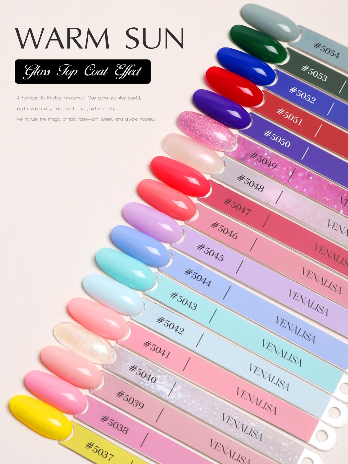 VENALISA 10ml | 18 Colors Gift Set | WARM SUN V3