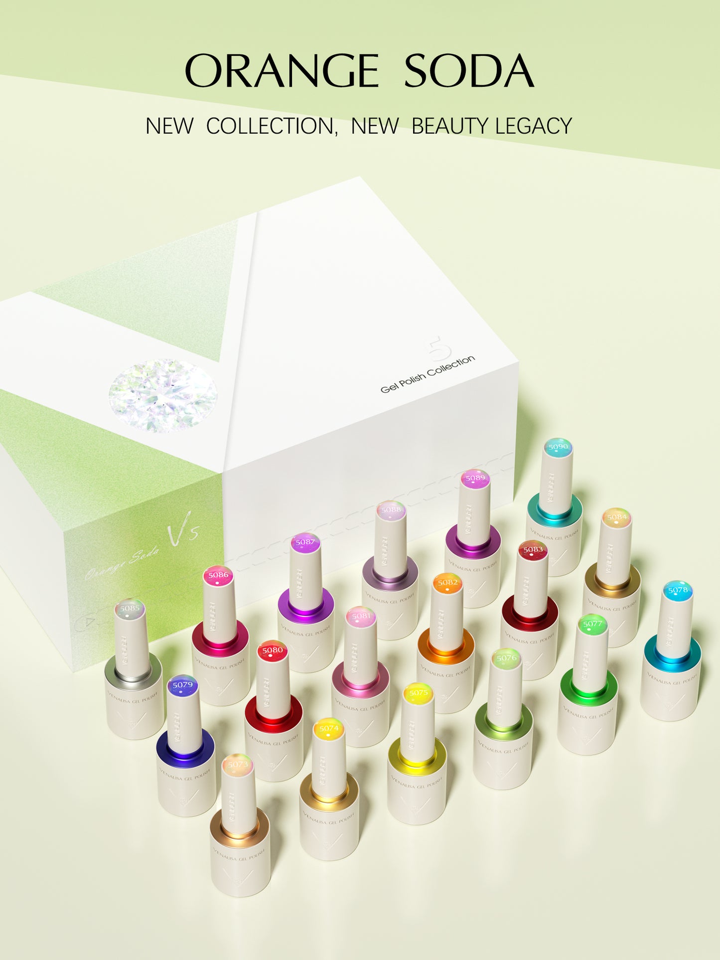 VENALISA 10ml | 18 Colors Gift Set | ORANGE SODA V5