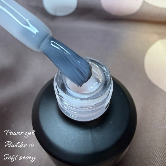 בילדר בבקבוק 10 – Soft Peony | Power Gel