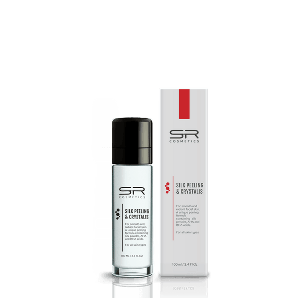 SR Cosmetics פילינג משי & קריסטל 100 מ"ל