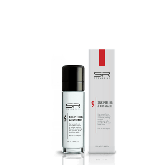 SR Cosmetics פילינג משי & קריסטל 100 מ"ל