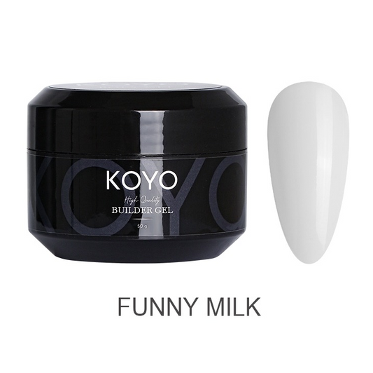 קויו - KOYO ג’ל בנייה 50 מ"ל Funny Milk