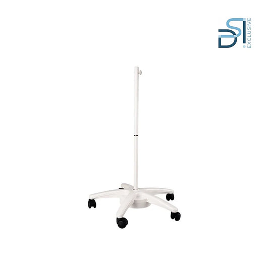 מעמד רצפתי יציב למנורות לופה ולתאורת שולחן, דגם כוכב 5 גלגלים