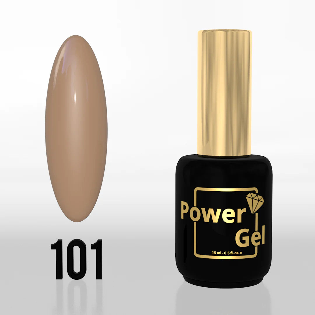 Power Gel לק ג'ל פאוור ג'ל 101