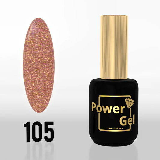 Power Gel לק ג'ל פאוור ג'ל 105